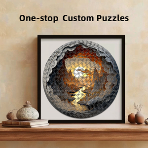 Nhà máy sản xuất tùy chỉnh chất lượng cao 500 1000 tờ câu đố câu đố cho trẻ em câu đố cho người lớn câu đố tùy chỉnh - Product Image 2