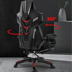 Armenien Beliebter Spiels tuhl mit Kunststoff rücken Drehbarer Computer Gamer Stuhl Linkage Armlehne Ergonomischer Spiels tuhl mit Fuß stütze - Product Image 6