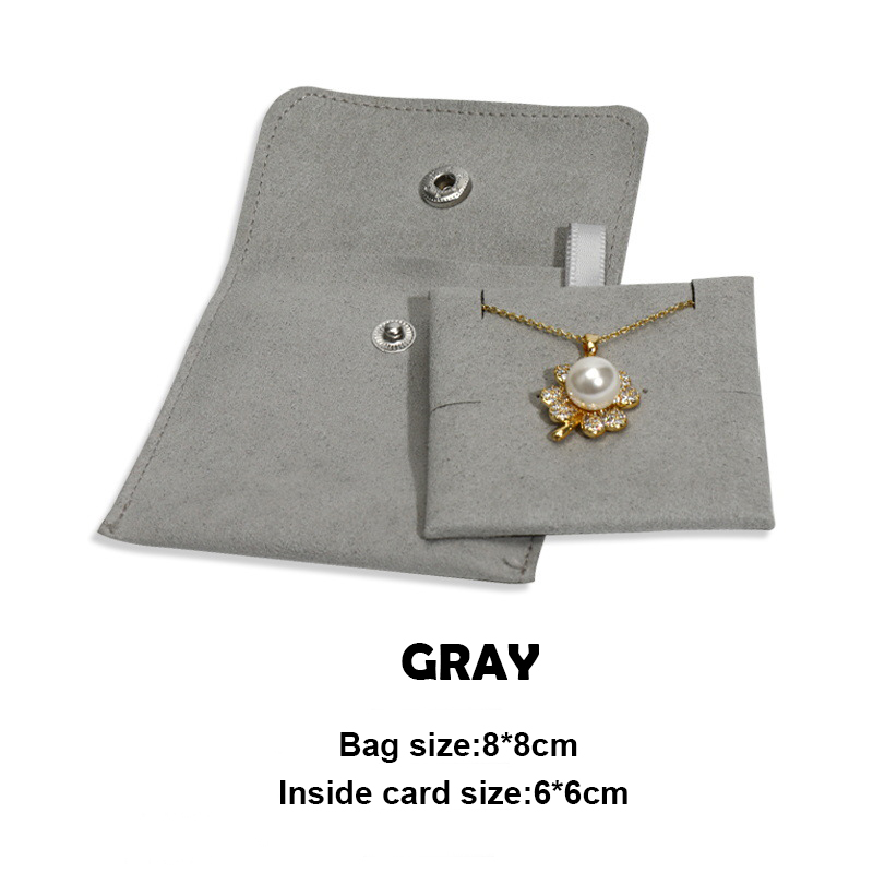 Gray - microfiber leather