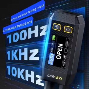 FNIRSI LCR-ST110KHz LCR Meter Tweezer, Mini Smart SMD Tester, riconoscimento automatico dei componenti analisi elettronica - Product Image 5