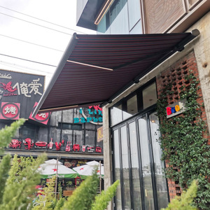 Hiện Đại Đầy Đủ Hộp Có Thể Thu Vào Điện Mái Hiên Thông Minh Điều Khiển Từ Xa Chặn Ánh Sáng Ban Công Ngoài Trời Cửa Mái Hiên Mưa Mái Hiên Cho - Product Image 2