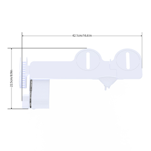 โถสุขภัณฑ์สำหรับห้องน้ำไฟฟ้าแบบพับเก็บได้สำหรับมือซ้าย - Product Image 1