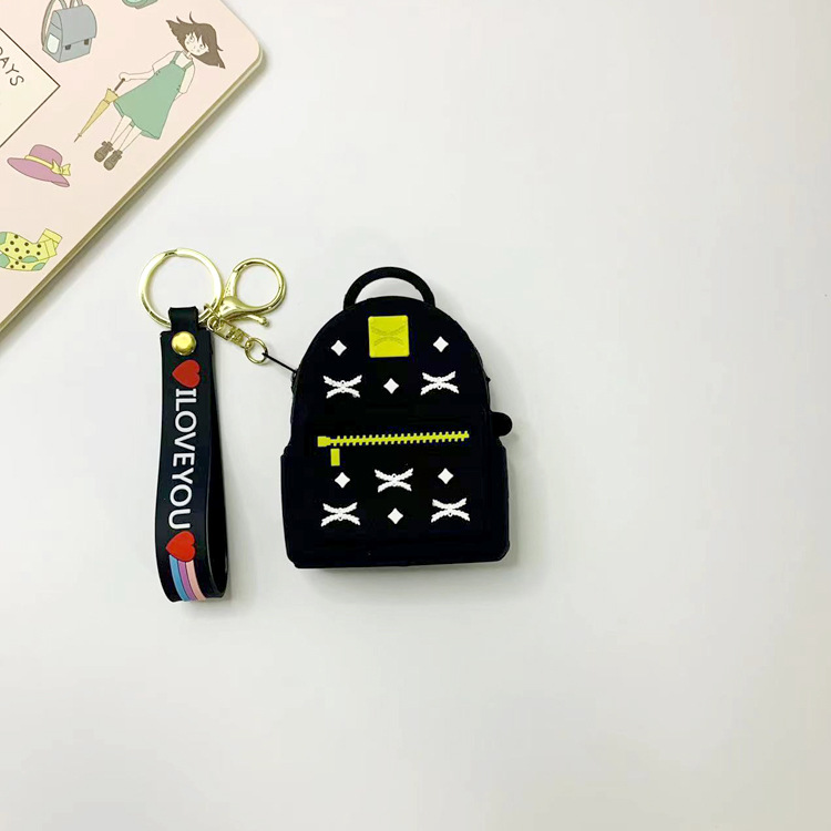 Mochila escolar negra