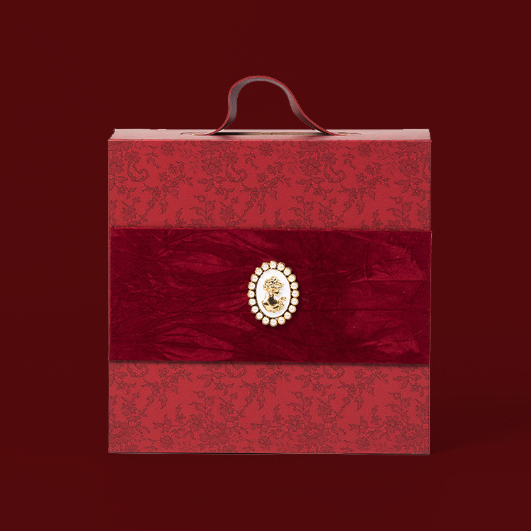 Handbag box (large) - Red