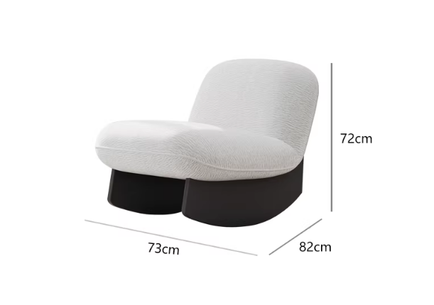 Chenille - White (Ash Wood)