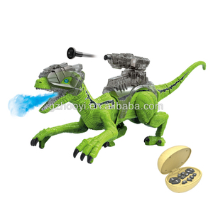 Große Dinosaurier Modelle Spielzeug RC Dinos Realistische Fernbedienung T-Rex Programmierung Smart Dinosaur Toy Set - Product Image 5