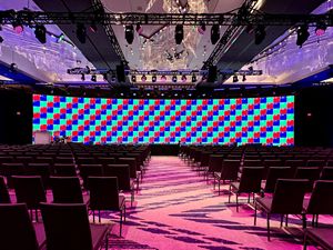 Asla siyah Led gösterge panelleri sistemi kiralama Led Video duvar 2.6 2.9 3.91mm kabine asılı ekran zemin anahtar teslimi 10ft X 12ft - Product Image 6