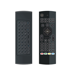 mini <span class=keywords><strong>mouse</strong></span> remoto sem fio air remote personalizado, teclado para jogos touchpad de uma mão e <span class=keywords><strong>mouse</strong></span> para caixa de tv android smar