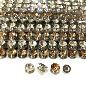 2021 Wholesale Crystal Shoes <strong>Rivet</strong> Decoration LTC Rhinestone <strong>Rivet</strong> for Leather