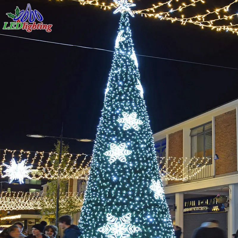 Árboles de Navidad medidor gigante PVC árbol de Navidad decoraciones centro comercial Escuela Hogar exterior