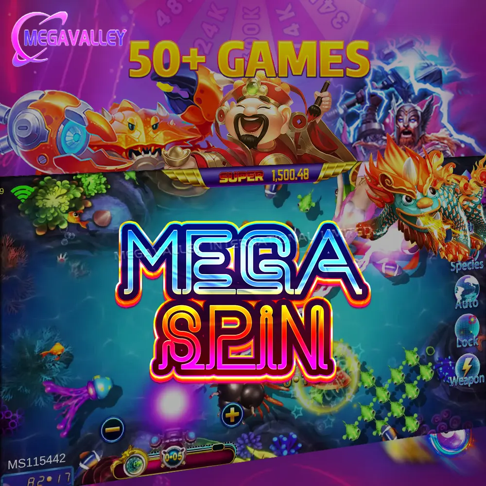 Juega en cualquier lugar Juegos de habilidad de EE. UU. Móvil en línea Gratis Obtener cuenta de demostración Fire Kirin MEGASPIN Fish game