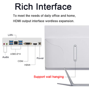 <strong>Computer</strong> <strong>Desktop</strong> Monoblock High Speeding Gamer 21.5 23.8 Inch I9 I7 I5 I3 With <strong>Cpu</strong> Ram Ssd Diy All in One Pc <strong>Computer</strong> Vga AIO - Product Image 5