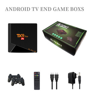 กล่องวิดีโอเกมทีวี ATV TX9 Pro 2.4G กล่องควบคุมเกมไร้สาย6K H616 ALLWINNER Linux OS OS 128GB ชุดกล่องรับสัญญาณ Android12แบบพกพา - Product Image 3