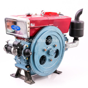 Inter <strong>22HP</strong> Diesel Engine with Single Cylinder Water-Cooled 20HP Water Pump for Agriculture Core Components Motor and Gearbox - Product Image 2