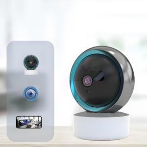 图雅WiFi PTZ 1080P家庭安全摄像机1年夜视广角云台双向音频内置麦克风户外使用CMOS