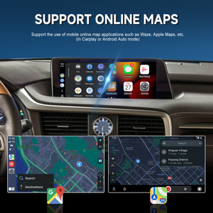 Podofo Wireless Carplay <strong>Android</strong> Auto Module AirPlay/AutoLink/Youtube Decoder for Lexus ES RX NX UX LS LX RC LC GS 2014-2019 OEM - Product Image 3