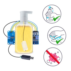 Yaratıcı öğrenme için otomatik indüksiyon el dezenfektanı pompası ile Eparthub grafik programlama Robot kiti
