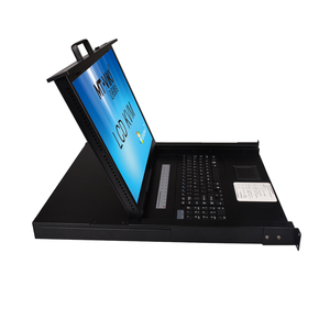 MT-ViKI 19 Inch <strong>IP</strong> LCD <strong>KVM</strong> Console Drawer <strong>16</strong> <strong>Port</strong> VGA, 1U RACK <strong>KVM</strong> <strong>Switch</strong> 19'' LCD <strong>KVM</strong> <strong>Switch</strong> Over <strong>IP</strong> - Product Image 4