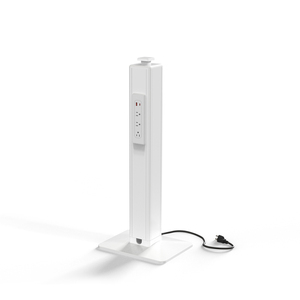 OMNI Power Strip Tower Desk Acessórios com 3 Tomadas AC e Estação de Carregamento <span class=keywords><strong>USB</strong></span> para Layouts Open Office