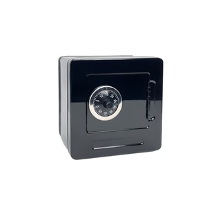 入金キャッシュボックスキーロック付き金属製小型マネーボックスドロップボックス - Product Image 2