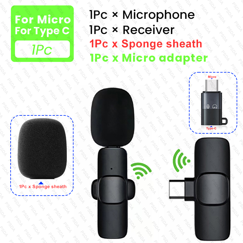 Black-K9 -LIV010(Type C+Micro+1xMic+1xPlush)