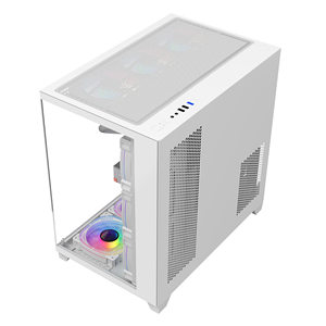 Ruix OEM ODM custodie per Computer personalizzate e Tower Desktop Computer Hardware custodia per PC Gaming custodie per Computer sfuse bianche - Product Image 5