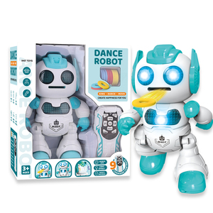 2025 New Trend B/O Spielzeug Intelligente programmier bare Flugs cheibe RC Roboter Lichter Musik Fernbedienung Kunststoff Roboter für Kinder Geschenk - Product Image 1