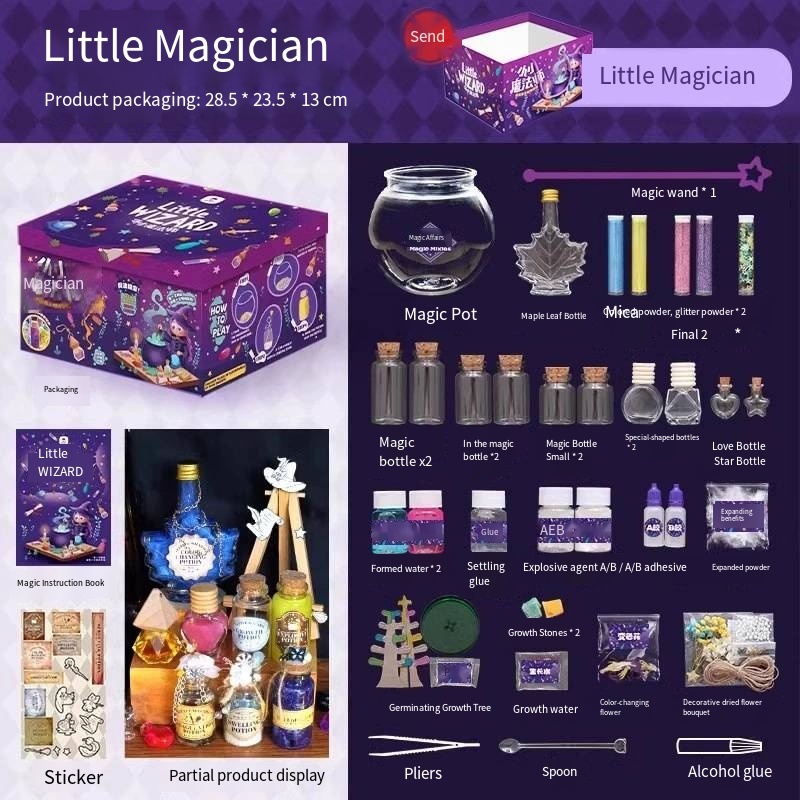 Caja de regalo "Pequeño Mago" / Bolsa de regalo "Pequeño Mago"