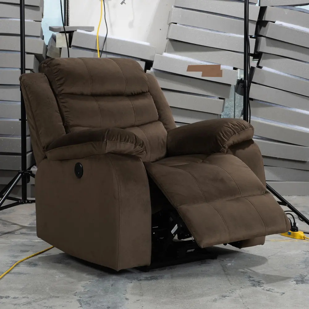 Eliadict-fauteuil paresseux pour garçon, inclinable, accessoire de home cinéma en cuir, de luxe, siège simple, style français