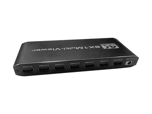 4K <strong>HDMI</strong> Multiviewer 6x1 Real Time Multi Viewer 6 in 1 Seamless <strong>HDMI</strong> Switcher with Remote - Product Image 3