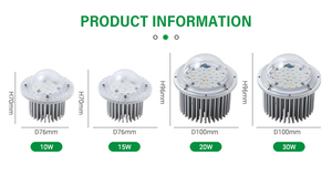 Yuvarlak led modülü 30w 40w 50w 60w su geçirmez IP65 lens ile tam güç led sokak lambası modüler - Product Image 6