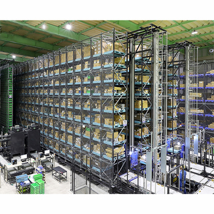 ASRS Automat Estantes de almacén Sistema automático de almacenamiento y recuperación Sistema innovador de almacenamiento de palés