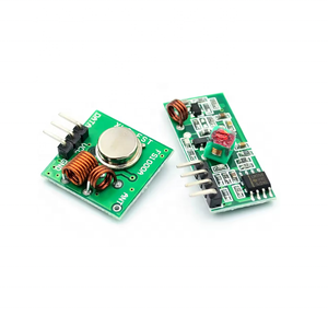 RFワイヤレス送信機モジュールと受信機キットDC 5V 315 433 MhzワイヤレスモジュールDiy電子キット - Product Image 1