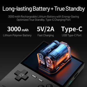 Trimui Retro Console di gioco portatile 3.2 pollici IPS schermo portatile con il Design in mattoni supporta FC GBC MD giochi NEOGEO - Product Image 3