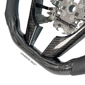 Gerçek karbon Fiber destek özelleştirme kullanarak Pontiac <span class=keywords><strong>G8</strong></span>/Holden Caprice ex-fabrika fiyat için LED ile araç direksiyon - Product Image 5