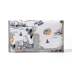 Xách tay bé thay đổi Pad xách tay tã thay đổi thảm cho trẻ sơ sinh không thấm nước du lịch thay đổi trạm - Product Image 1