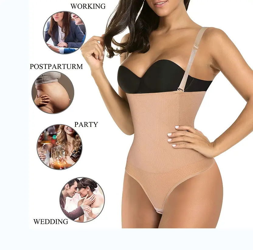 Body moldeador de cintura para mujer, ropa interior moldeadora de cuerpo, envoltura adelgazante de vientre, fajas colombianas para reducir el Abdomen y la cintura