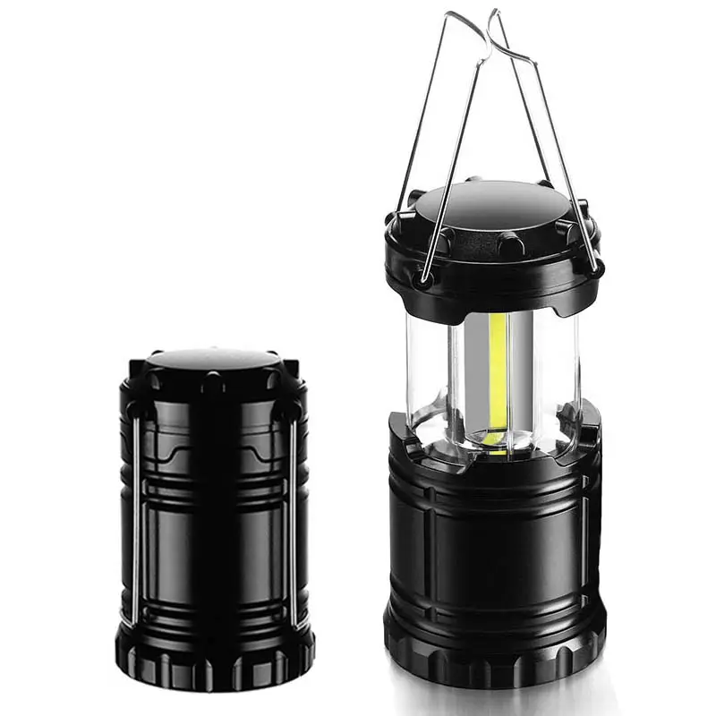 Mini 3 * COB LED Draagbare Lantaarn Torch Inklapbare Camping Lamp Waterdicht Camping Licht Aangedreven