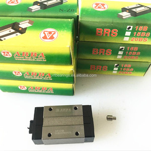 Rodamientos ABBA originales de Taiwán Bloque de guía lineal BRS15B BRS20B BRS30B BRS35B BRS45B Cojinete de riel de guía lineal - Product Image 1