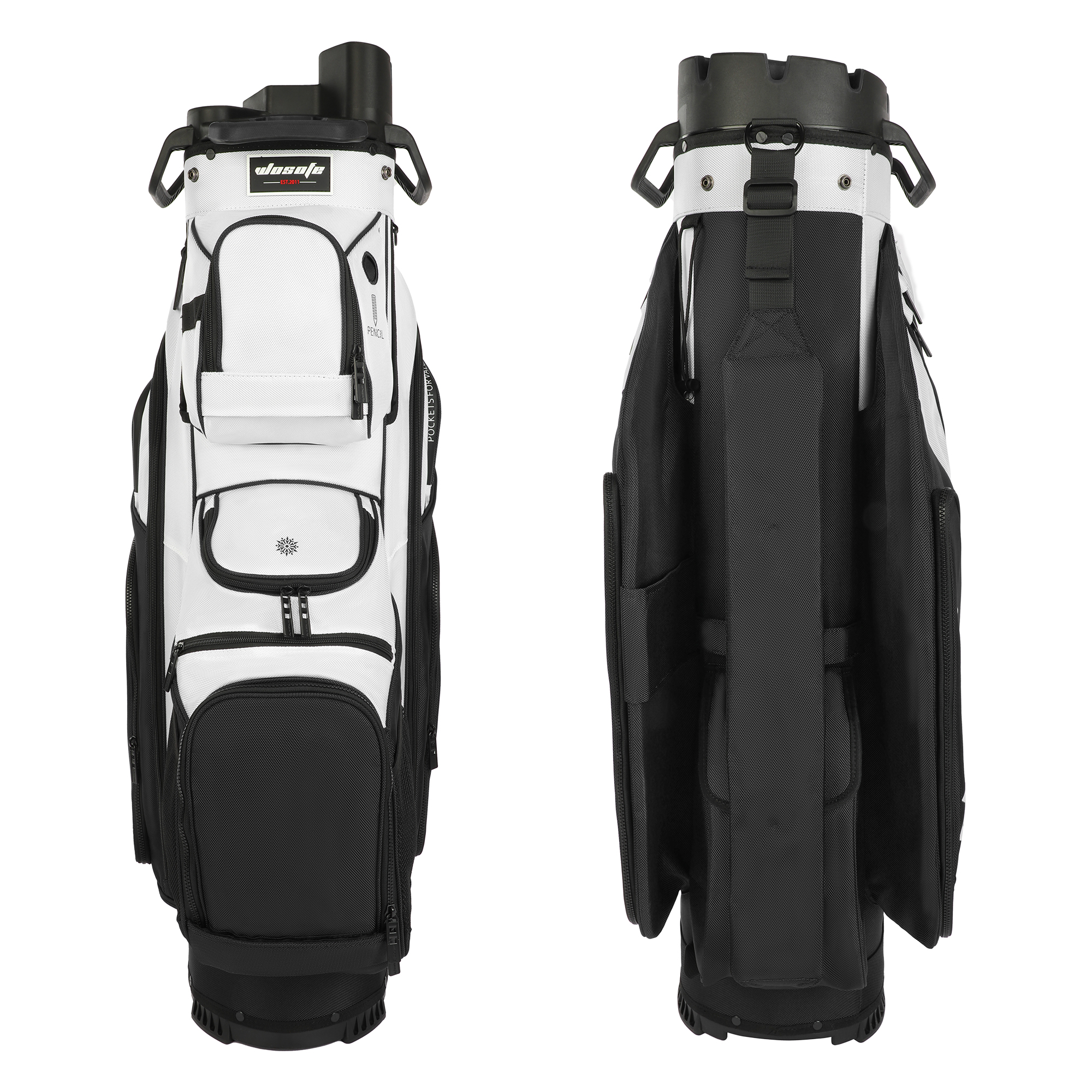 Sac de golf noir avec blanc