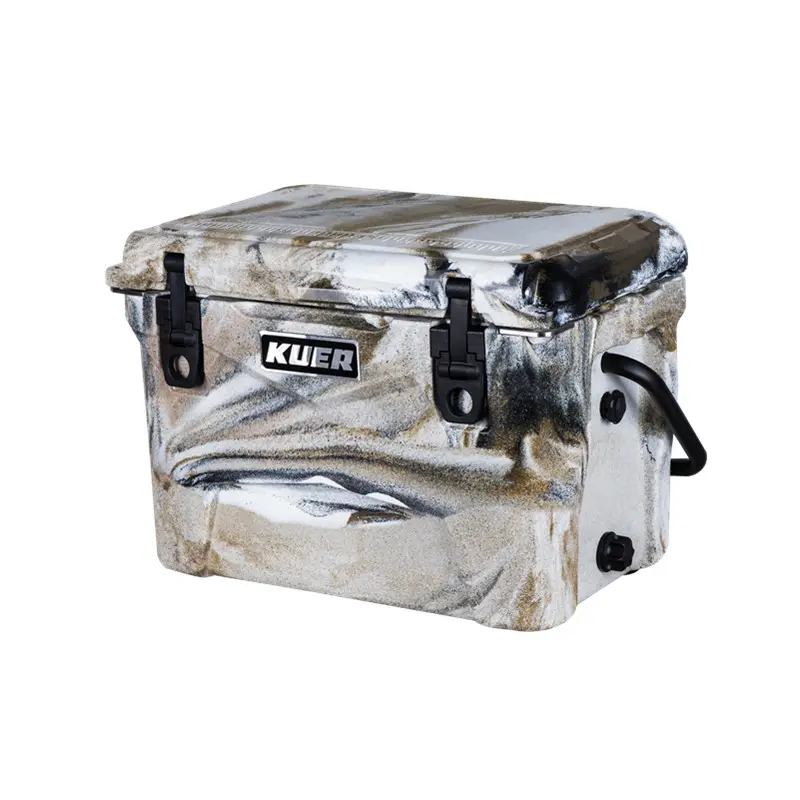 KUER glacière LLDPE esky glacière rotomoulée avec roues pour l'extérieur 10/20/35/45/75QT