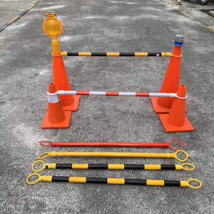 Mở Rộng 130Cm Để 213Cm Có Thể Thu Vào Giao Thông Cone Thanh An Toàn Rào cản Cực Thanh Cho Giao Thông Cone - Product Image 4