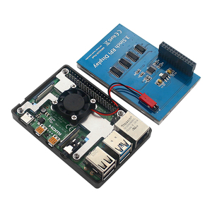 Raspberry Pi 4 case display da 3.5 pollici con ventola di raffreddamento raspberry pi touch screen raspberry pi 3 modello b display screen case