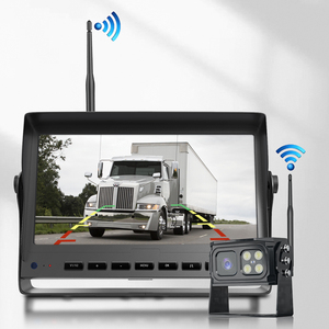 Sistema de marcha atrás inalámbrico para camión, cámara de visión nocturna impermeable con Monitor de 7 pulgadas para vehículo, autobús - Product Image 2