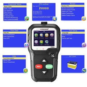 NCFKOS Hot Sale KW680 OBD2-Scanner OBD-Auto diagnose KW680 Lesen Löschen von Fehler fehler codes Code Reader Tool - Product Image 5