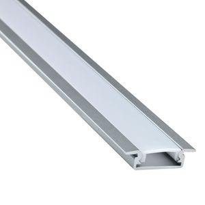 Sıva gömme montaj LED alüminyum profil led şerit ışık led alçıpan profil kanalı - Product Image 3