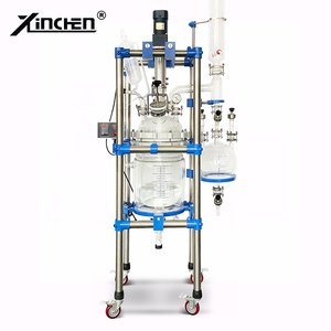 OEM/ODM/OBMハイブリッド化学反応器5L 10L 20Lジャケットガラス反応器 - Product Image 1