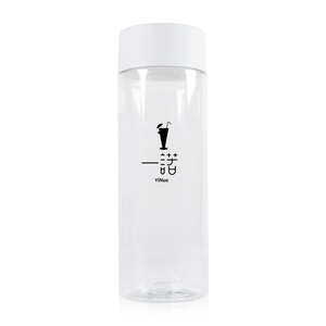 ジュースボトルウォーターボトルPETプラスチック400ml/500ml/600mlフードスクリーン印刷カートンパッキング提供ツイストオフキャップスクリューキャップYN