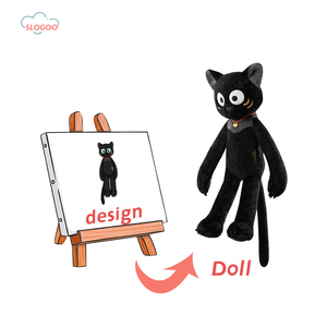 ตุ๊กตาอะนิเมะยัดไส้ผ้ากำมะหยี่นุ่มออกแบบได้ตามต้องการ - Product Image 4
