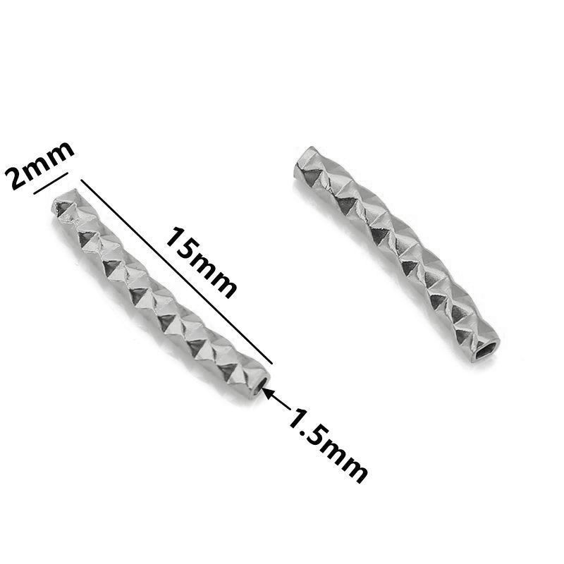 Steel color 2x15mm
